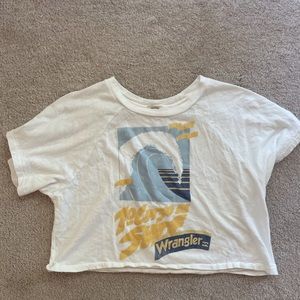 Billabong Wrangler Cropped T-shirt Size XS